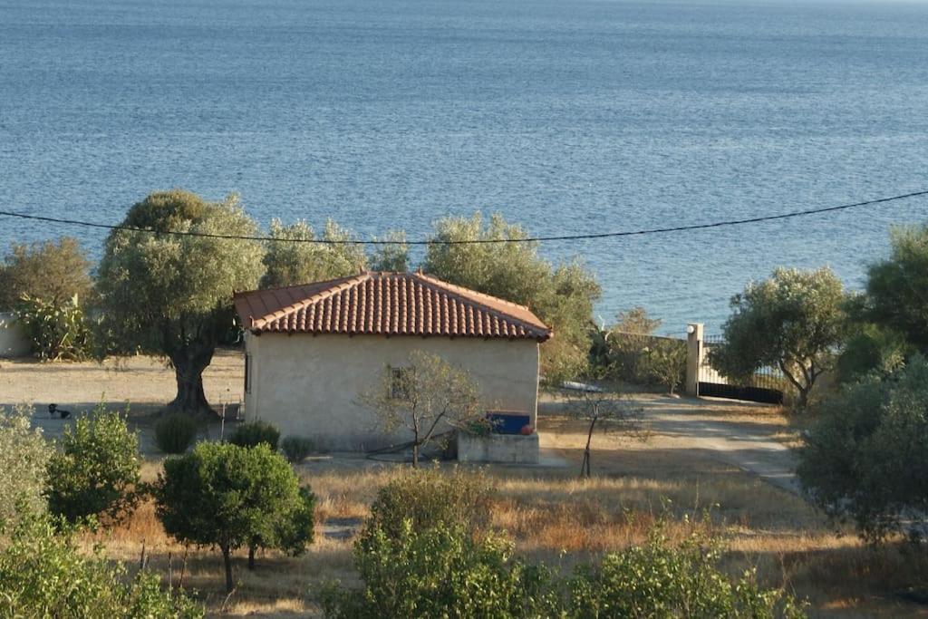Villa House By The Sea At Skaloma, Loutraki Vouliagmeni-See Exterior foto
